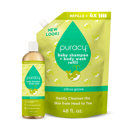 Baby Shampoo & Body Wash (Tear-Free)