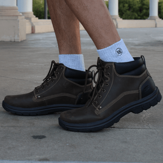 Premium Bamboo Rayon Quarter High Crew Socks - 3 Pair and 6 Pair Packs Available