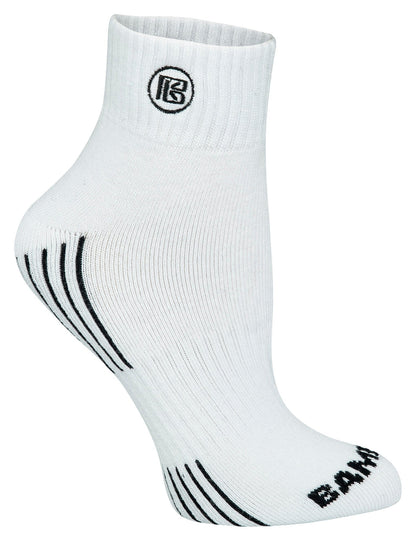 Premium Bamboo Rayon Quarter High Crew Socks - 3 Pair and 6 Pair Packs Available